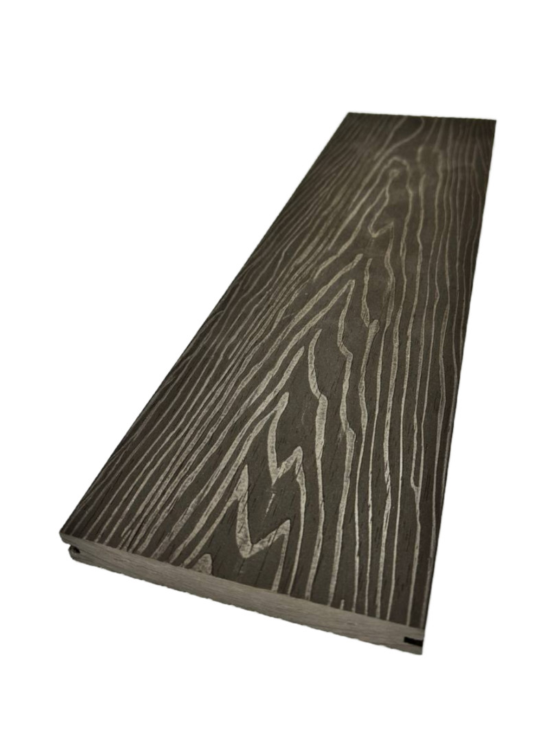 Террасная доска Poly-Deck Solid полнотелая 150х24х3000(4000) венге