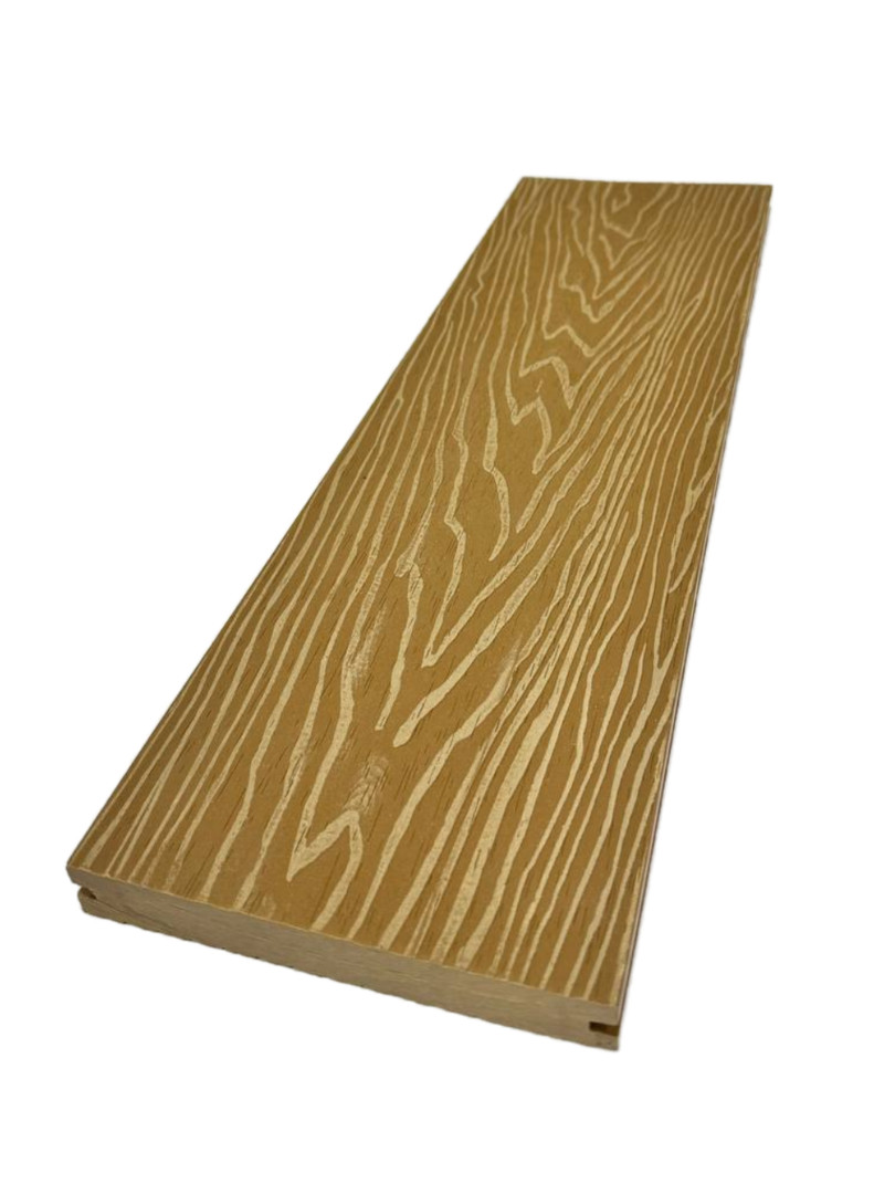 Террасная доска Poly-Deck Solid полнотелая 150х24х3000(4000) орех