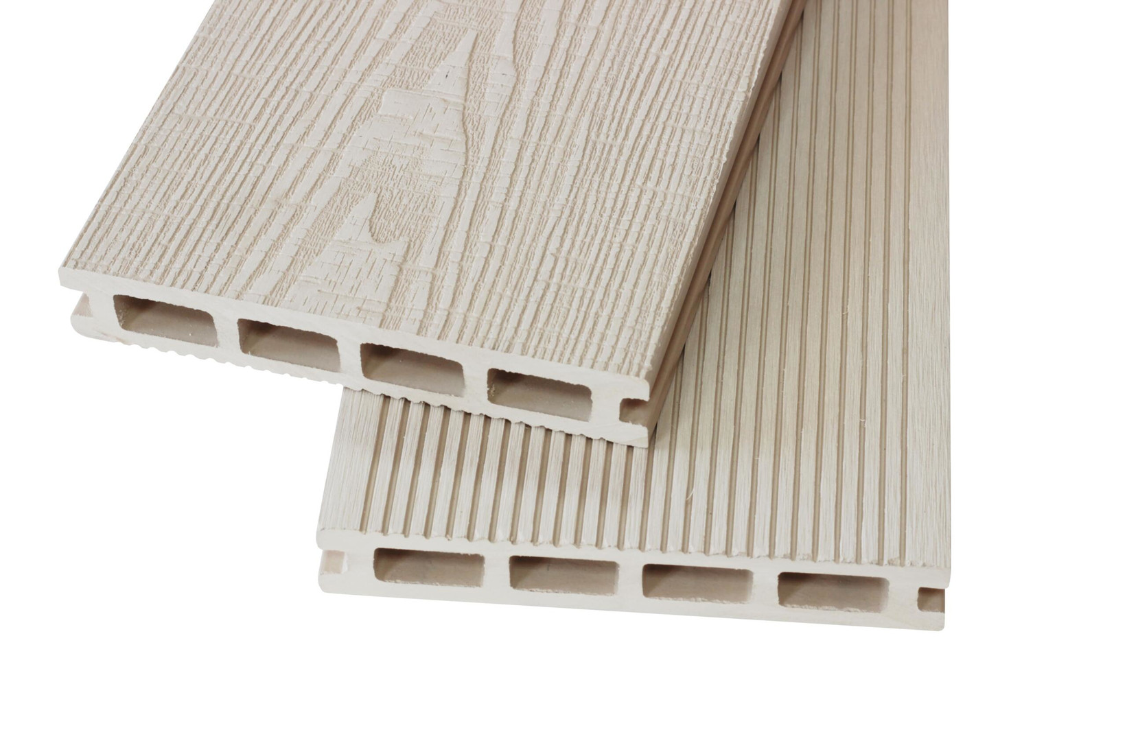 Террасная доска Nextwood Vintage 146х24х3000 White (3D + вельвет)