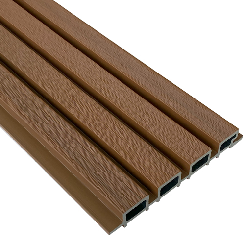 Фасадная реечная панель TimberTex co-extrusion 219х26х4000 Тик микс