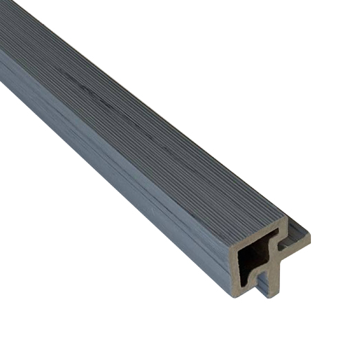 Угловой профиль TimberTex 45х45х4000 (для стеновой панели co-extrusion) Серый микс