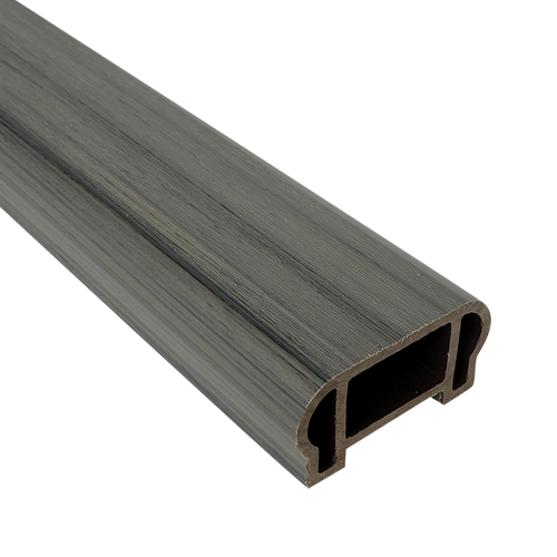 Перила Woodvex Select Gray co-extrusion фигурные 95х50х3000