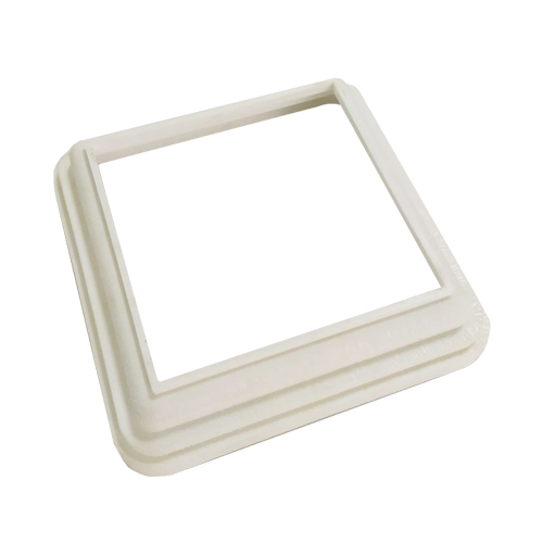 Крышка нижняя Woodvex White co-extrusion (белая) 140х140