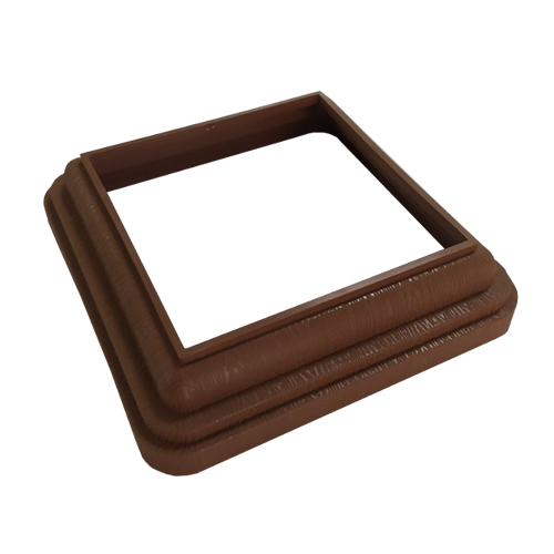 Крышка нижняя Woodvex Mahogany co-extrusion 140х140