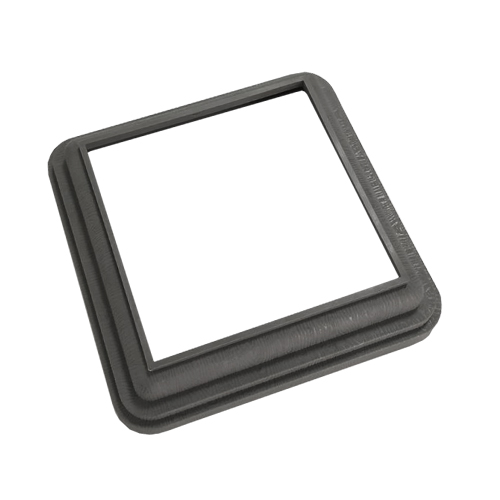 Крышка нижняя Woodvex Gray co-extrusion 140х140