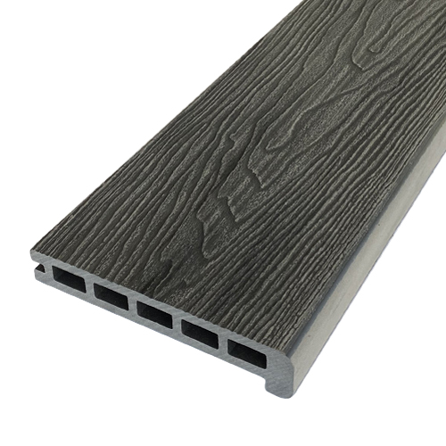 Ступень TimberTex ДПК Style 155х22х3000(4000) Серый Пустотелая