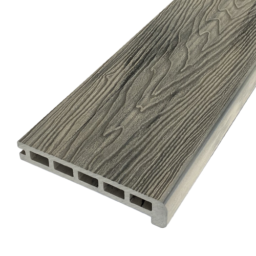 Ступень TimberTex ДПК Style 155х22х3000(4000) Мультикрем Пустотелая