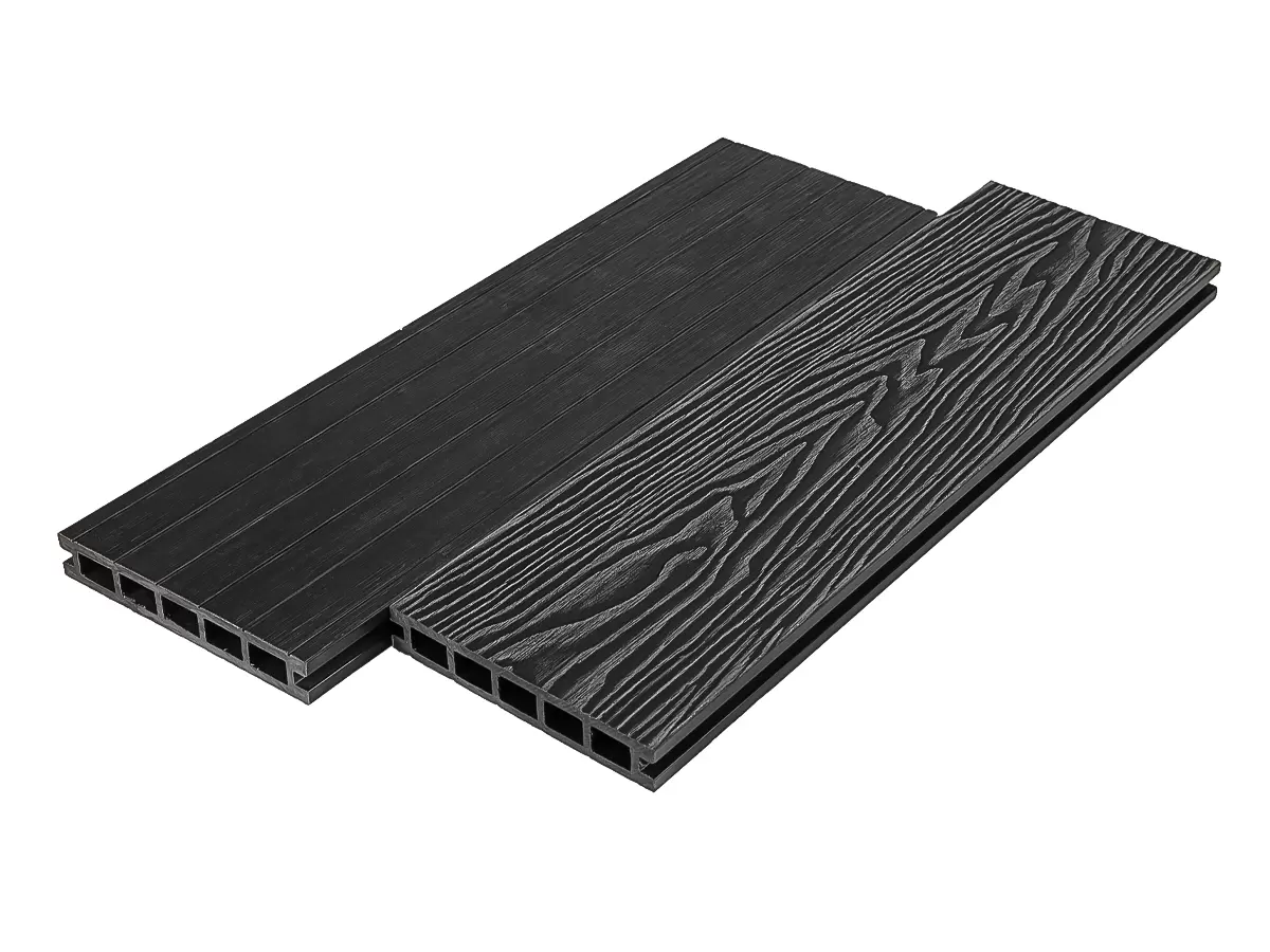 Террасная доска DECKART Praktik New 150х24х3000(4000) Графит