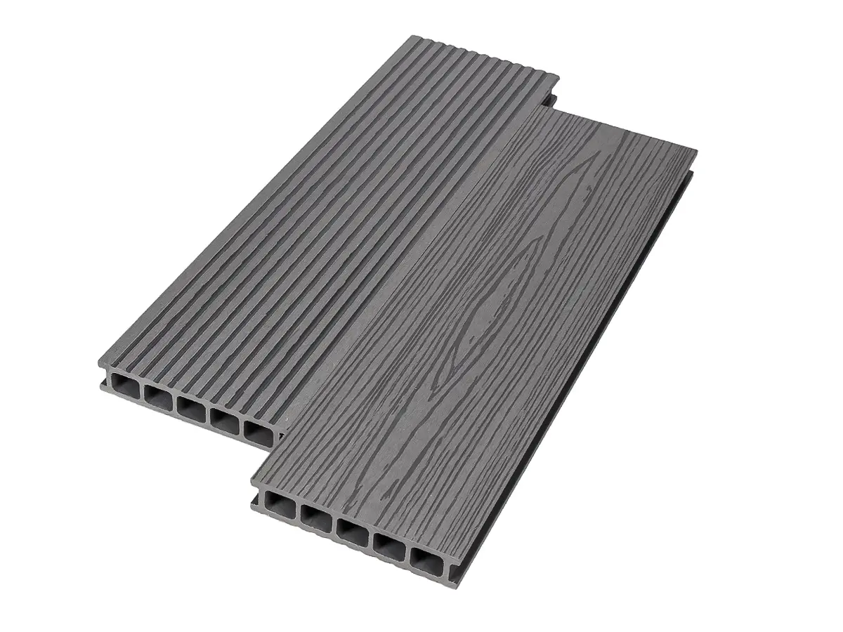 Террасная доска DECKART Optimum 139х27х3000(4000) Серый